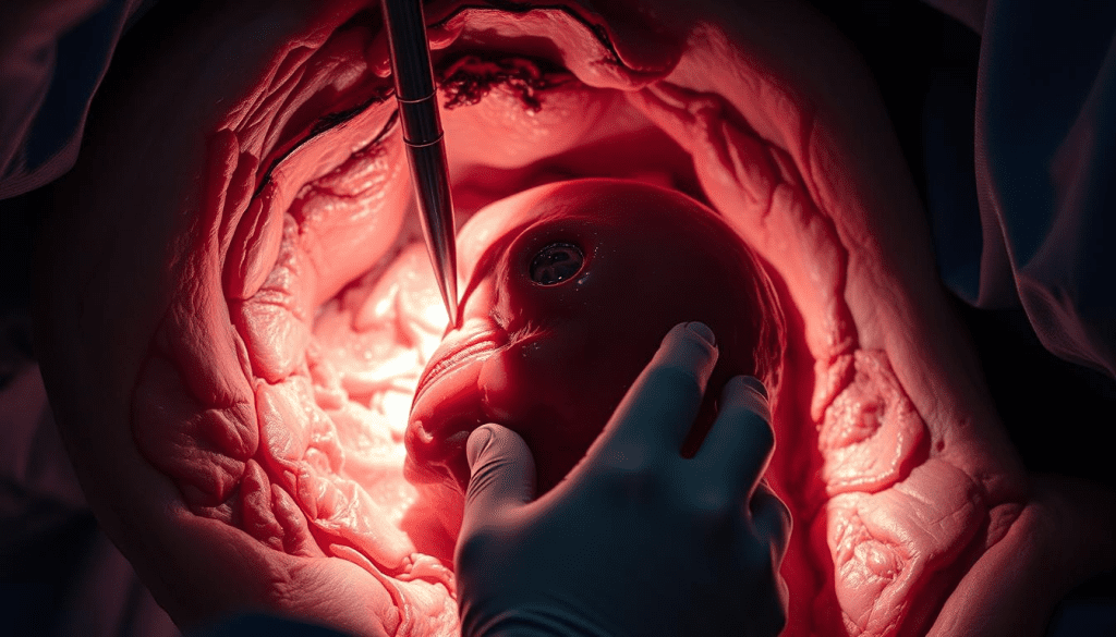 doctor removed liver during surgery