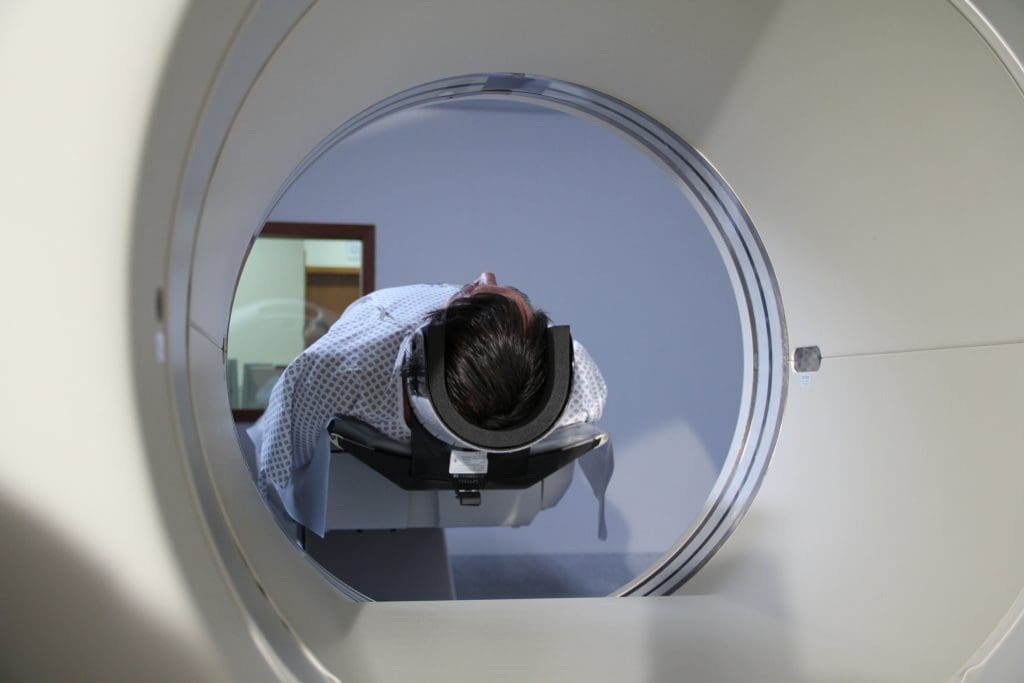 stay calm during a PET scan