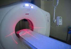 What parts of the body does a PET scan cover?