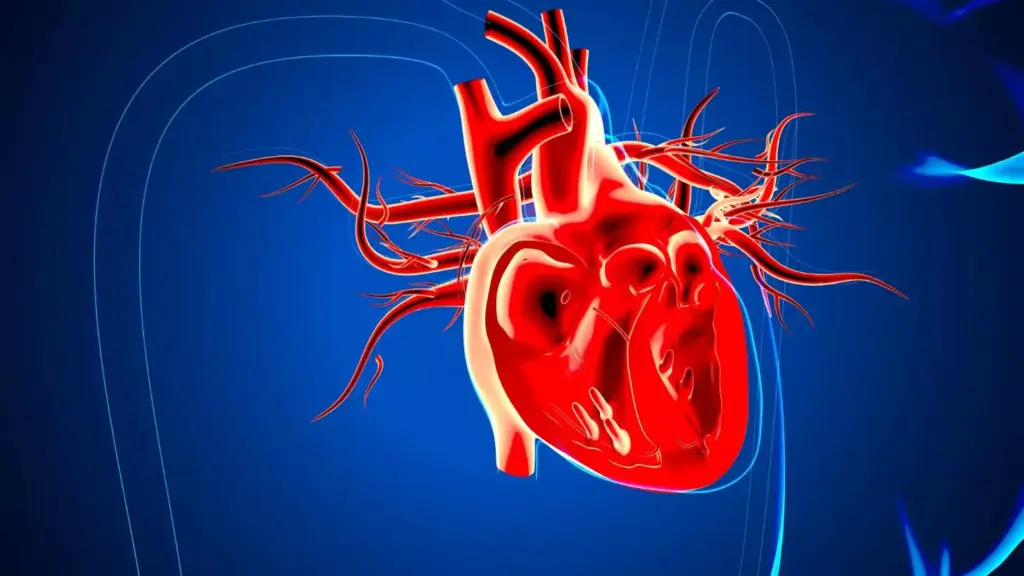 A detailed cross-section of a human heart valve, showcasing the intricate anatomy and mechanical components. Rendered in photorealistic detail, with a soft, warm lighting illuminating the delicate structures. The valves are depicted in a state of partial opening, highlighting their dynamic function. The background is a muted, neutral tone, allowing the subject to be the central focus. The camera angle is slightly elevated, providing a clear, informative view of the valve's internal mechanisms. The overall mood is one of scientific clarity and medical precision, conveying the complexities of heart valve disease and the importance of understanding treatment options.