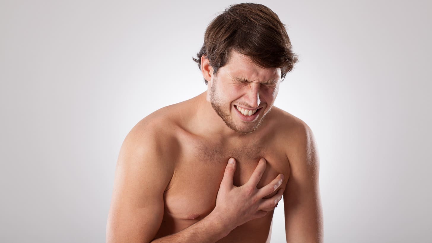 chest pain 55 LIV Hospital