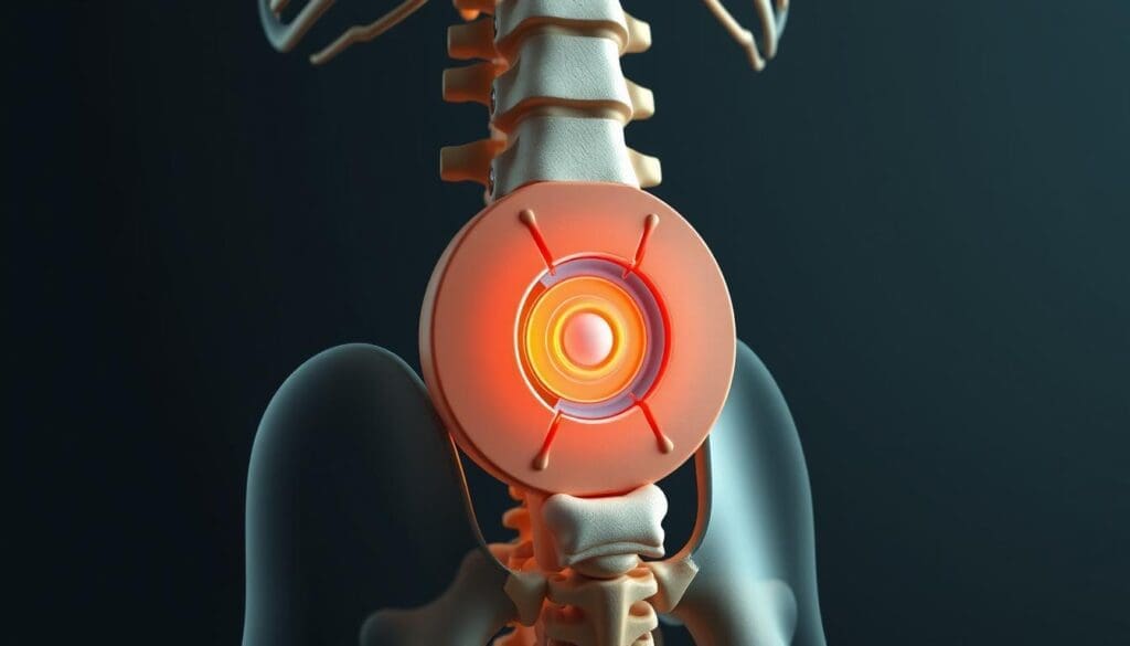 bulging disc in lower back