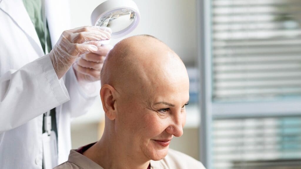 brain radiotherapy hair loss