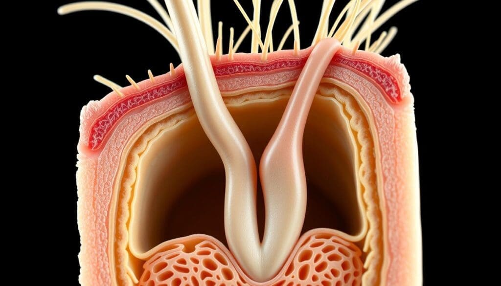 hair follicles structure