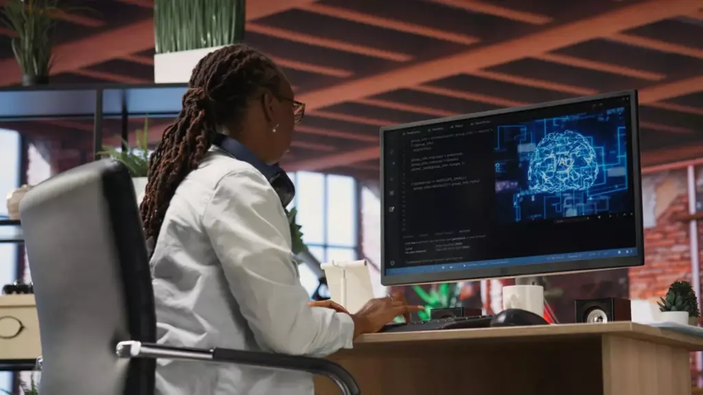 A sleek and modern logo for the National Brain Tumor Society (NBTS) set against a clean, minimalist background. The logo features a stylized brain icon in a vibrant shade of blue, conveying a sense of innovation and scientific advancement in brain cancer research. The text "National Brain Tumor Society" is presented in a crisp, sans-serif font that exudes professionalism and authority. The overall composition is well-balanced, with the logo and text occupying the central focus, surrounded by ample negative space to create a sense of clarity and elegance. Warm, directional lighting illuminates the design, casting subtle shadows that add depth and dimensionality. The image projects an air of trust, competence, and a steadfast commitment to the NBTS's mission of supporting brain tumor patients and advancing cancer research.