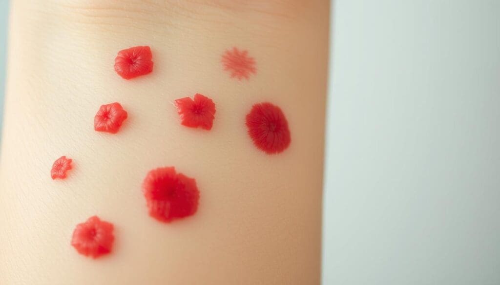 Early Stage Leukemia Tiny Red Spots on Skin