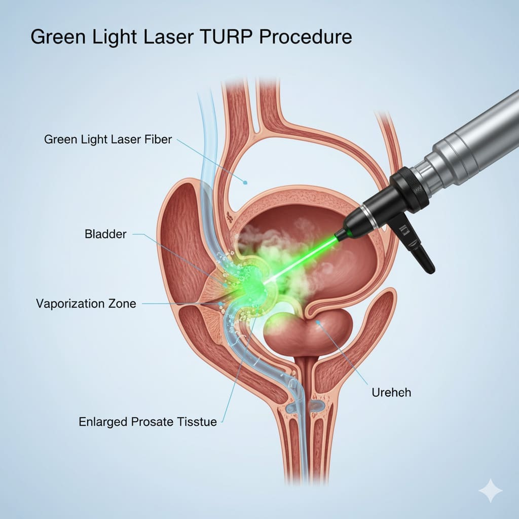 Green Light Laser TURP: 8 Key Facts You Need to Know About Prostate Surgery