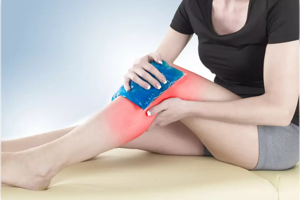 when can you use heat after tkr