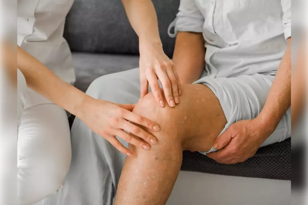 legs after knee replacement