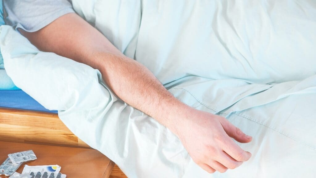 sleeping position after prostatectomy