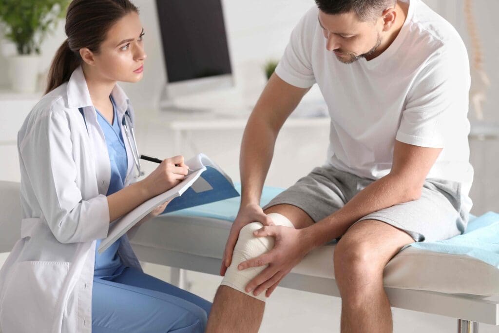 knee replacement procedure