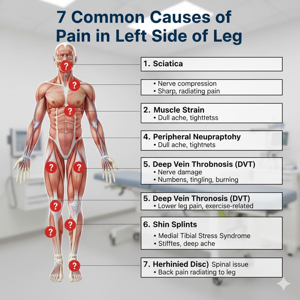 7 Common Causes of Pain in Left Side of Leg (and Effective Relief Tips)