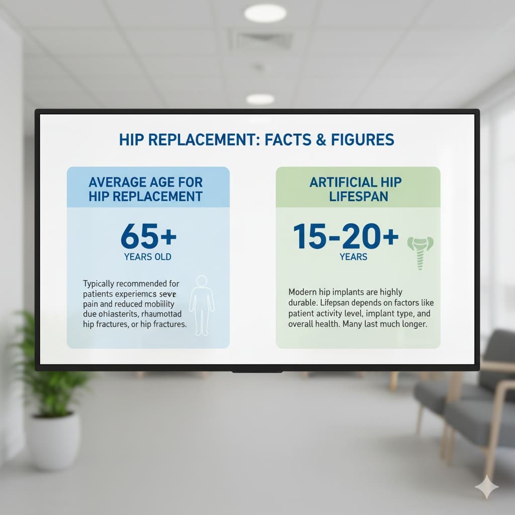 Hip Replacement Age: 7 Key Questions About Timing, Longevity & Recovery 2 image 5982 LIV Hospital