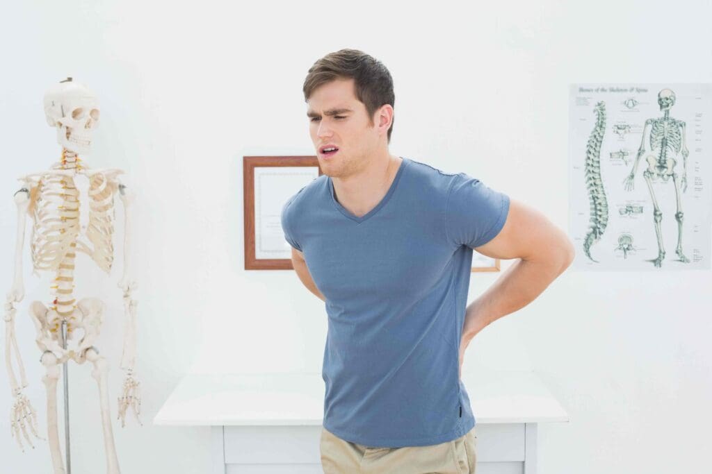 degenerative disc disease in the human spine