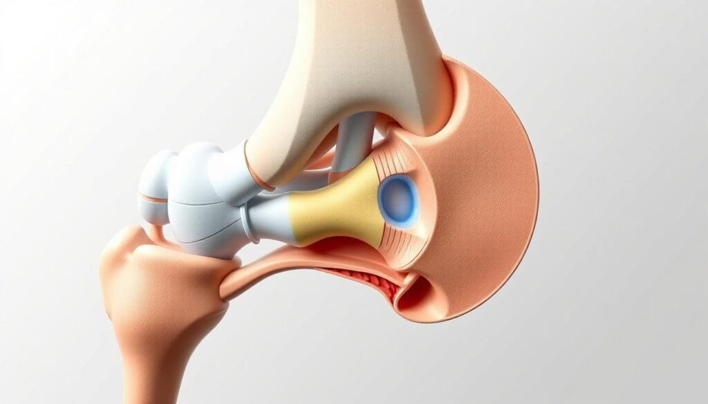 knee joint structure
