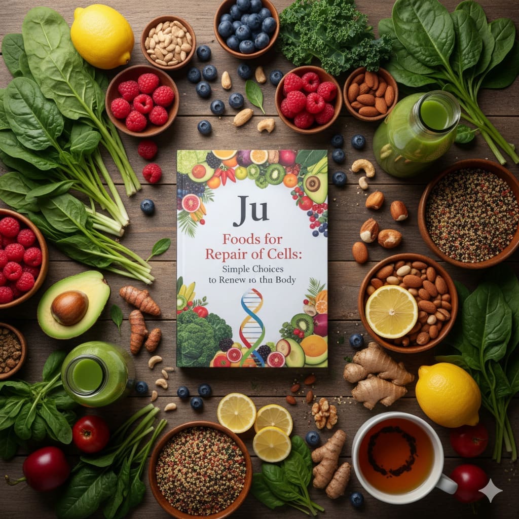 8 Ju Foods for Repair of Cells: Simple Choices to Renew Your Body