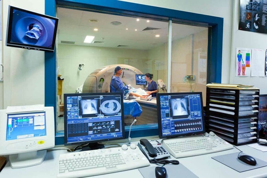 CT Scans Only Done but No Reader in the US?