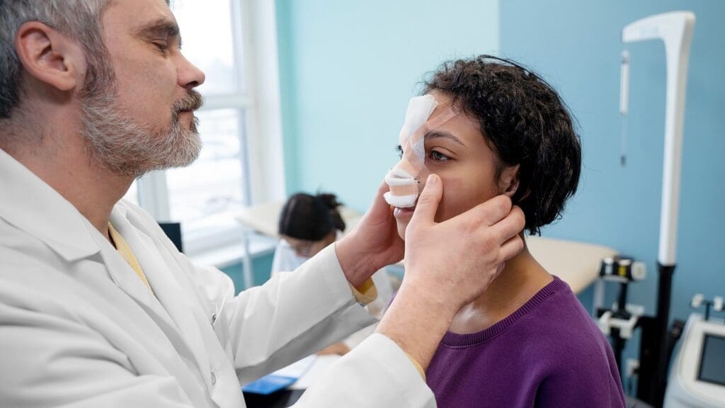 Basal Cell Cancer Tissue Scraping on the Nose?