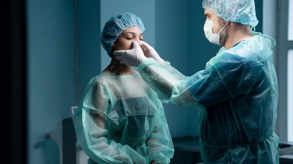 Basal Cell Carcinoma on the Nose with Mohs Surgery