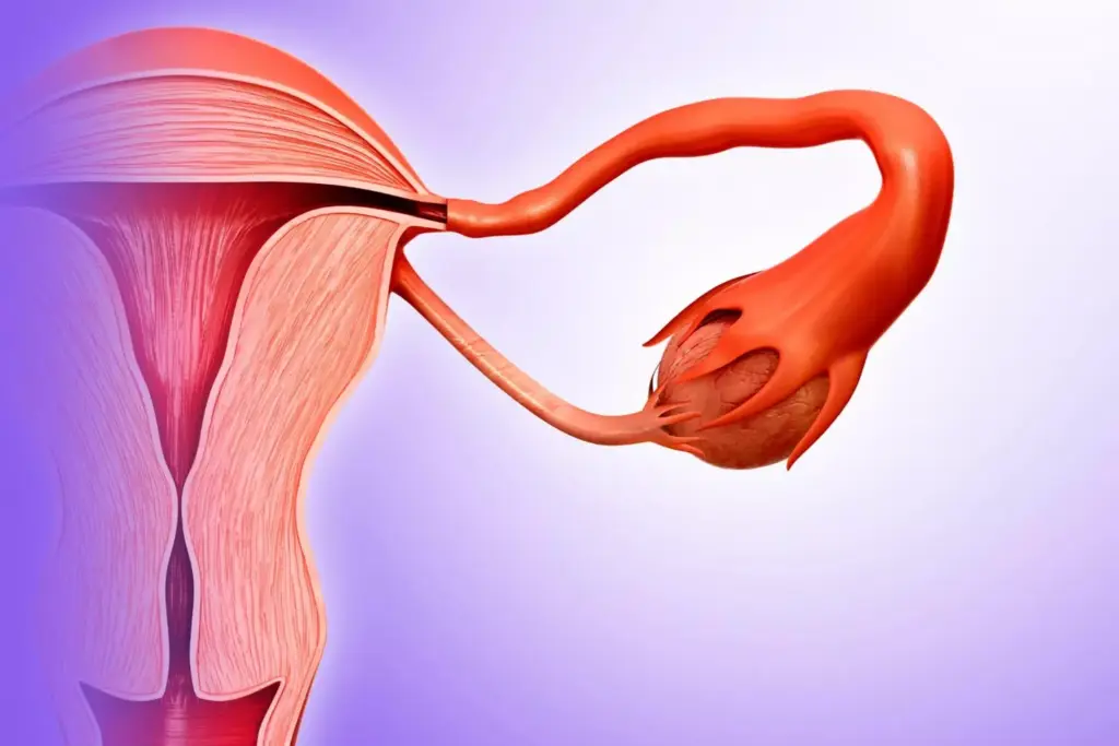 A detailed anatomical illustration of the male reproductive system, focusing on the testicles and surrounding structures. The image should depict the testis, epididymis, and vas deferens in a neutral, informative manner, using a muted color palette and clean, technical rendering. The perspective should be slightly elevated, allowing for a clear view of the testicular region. The lighting should be soft and even, creating a sense of clinical detachment. The background should be a simple, uncluttered white or light gray, placing the emphasis squarely on the subject matter. The overall tone should convey a sense of educational clarity and medical objectivity, suitable for use in a medical article on testicular cancer.