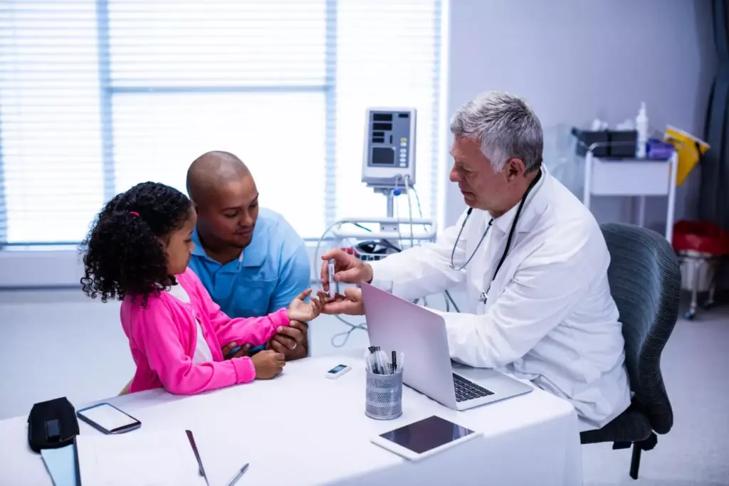 A comprehensive diagnostic process unfolds in a modern medical facility. In the foreground, a doctor meticulously examines a patient, analyzing symptoms and taking detailed notes. The middle ground showcases an array of advanced diagnostic equipment, including an MRI scanner, X-ray machine, and blood analysis workstation. The background is dimly lit, creating a contemplative atmosphere, with diagnostic charts, medical imagery, and computer screens illuminating the space. The lighting is soft and directional, casting subtle shadows that accentuate the technical complexity of the scene. The overall composition conveys a sense of focused professionalism and the rigorous, multifaceted nature of the diagnostic journey.