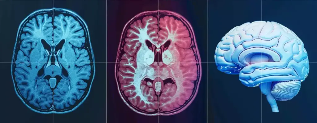 Xray crosssection of a human brain