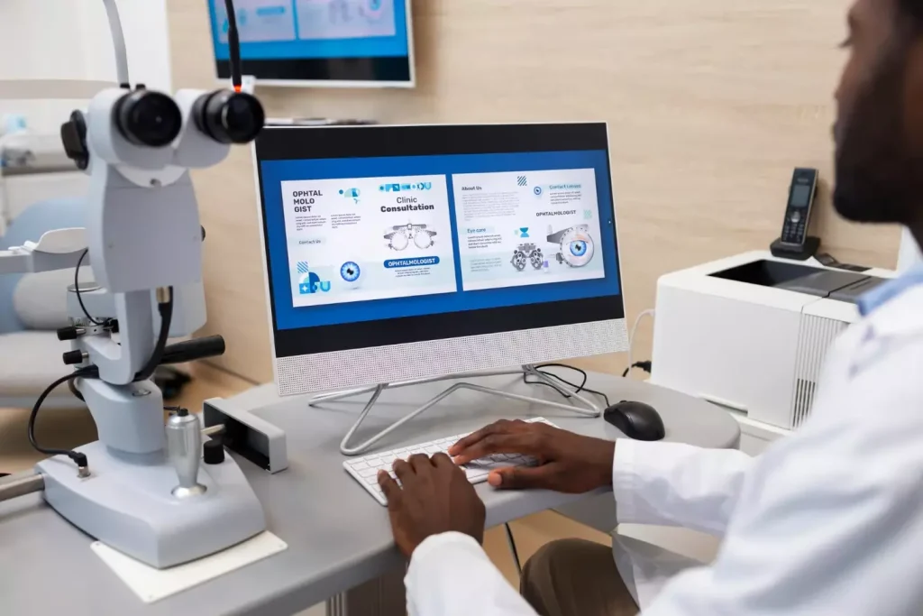 A high-resolution, detailed image of a modern antigen screening tool. The foreground features the device's sleek, minimalist design with a clear display panel and intuitive controls. The middle ground showcases the tool's internal mechanics, revealing intricate components and sensors used for precise sample analysis. The background depicts a clean, well-lit laboratory setting with subtle scientific equipment and neutral-toned walls, creating a professional, clinical atmosphere. Soft, directional lighting highlights the tool's features, conveying a sense of precision and technological sophistication. The image should effectively communicate the purpose and capabilities of this specialized medical screening device.