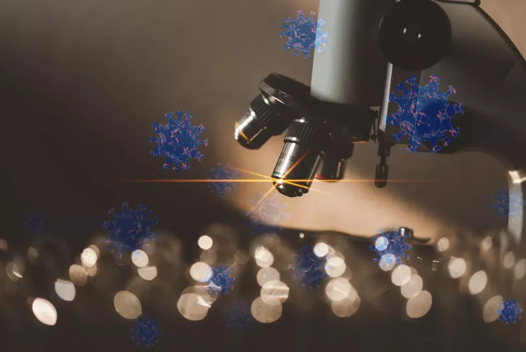 A detailed, close-up view of a CAR T cell therapy treatment process. In the foreground, a microscopic image shows the genetic modification of a T cell, with the CAR receptor prominently displayed. In the middle ground, a medical professional carefully handles the engineered T cells, preparing them for infusion. The background depicts a modern medical laboratory setting with advanced scientific equipment, conveying the cutting-edge nature of this therapeutic approach. The lighting is soft and clinical, highlighting the precision and care required in this innovative immunotherapy. The overall atmosphere is one of scientific exploration and the promise of personalized cancer treatments.