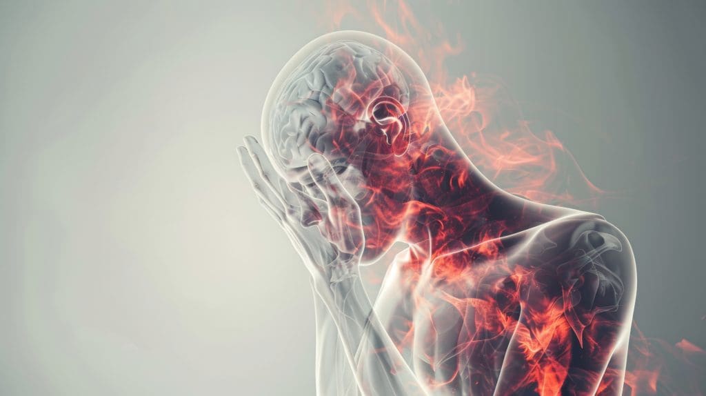 picture human head with red fire extinguisher LIV Hospital