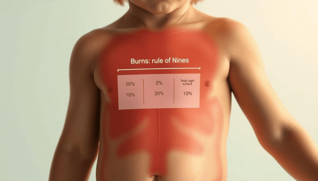 Explaining the Rule of Nines for Children: A Simplified Guide