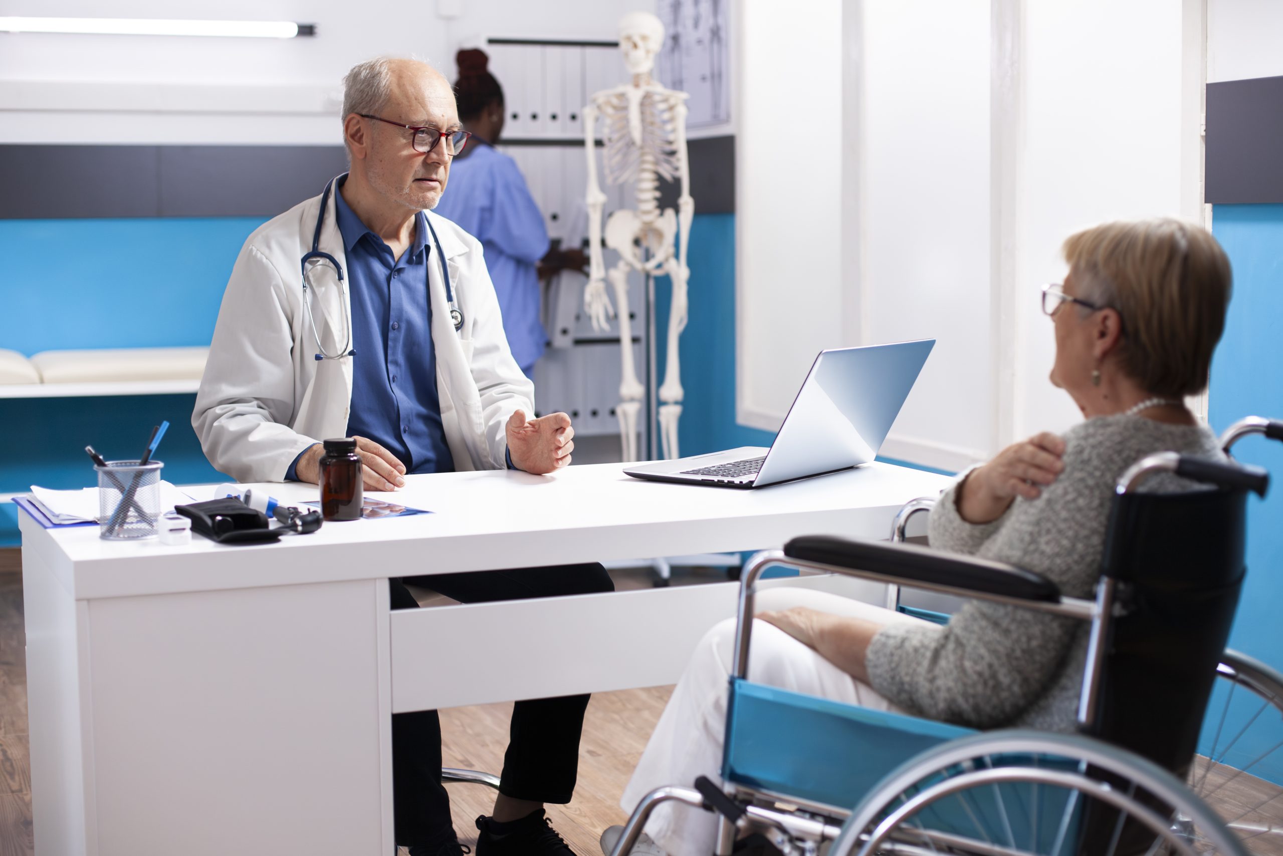 doctor discusses recovery with patient scaled LIV Hospital