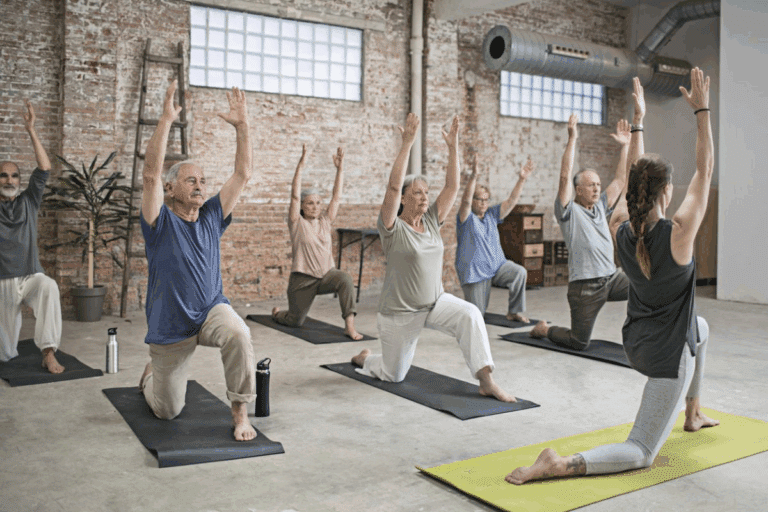 Yoga Poses for Old People: Best Safe