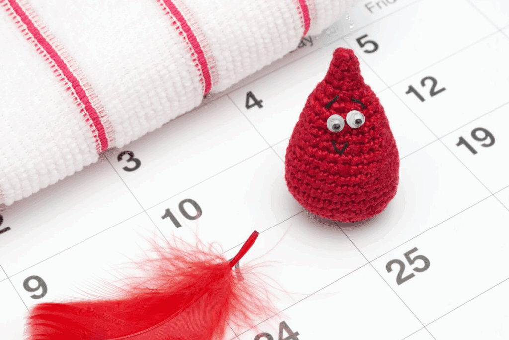 Key: 8 Days Delayed Menstruation