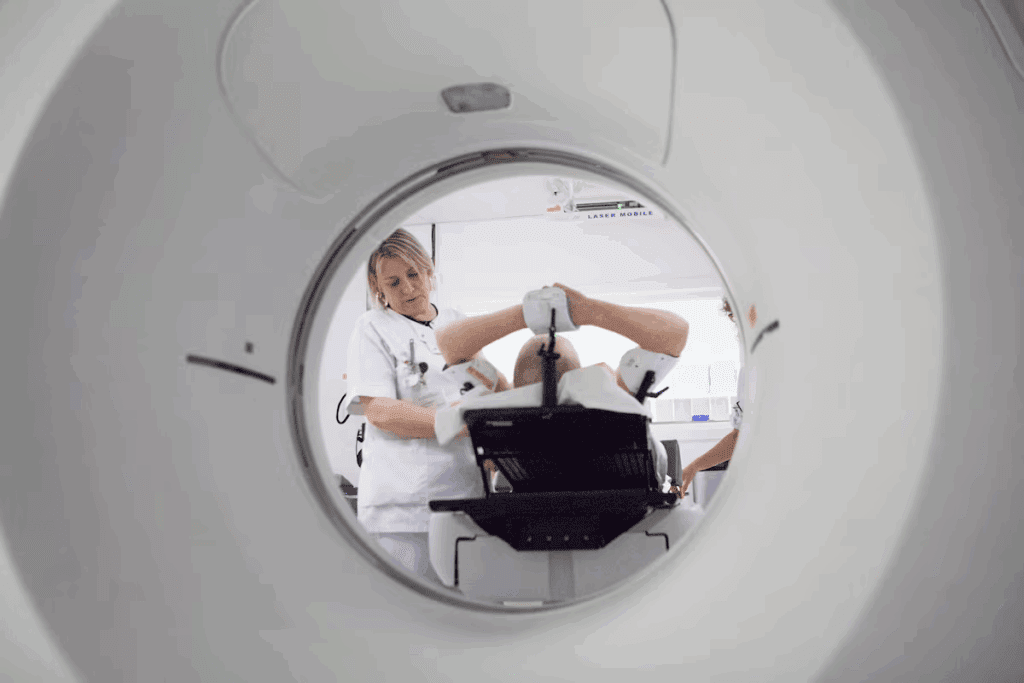 What are the three types of radiation therapy?