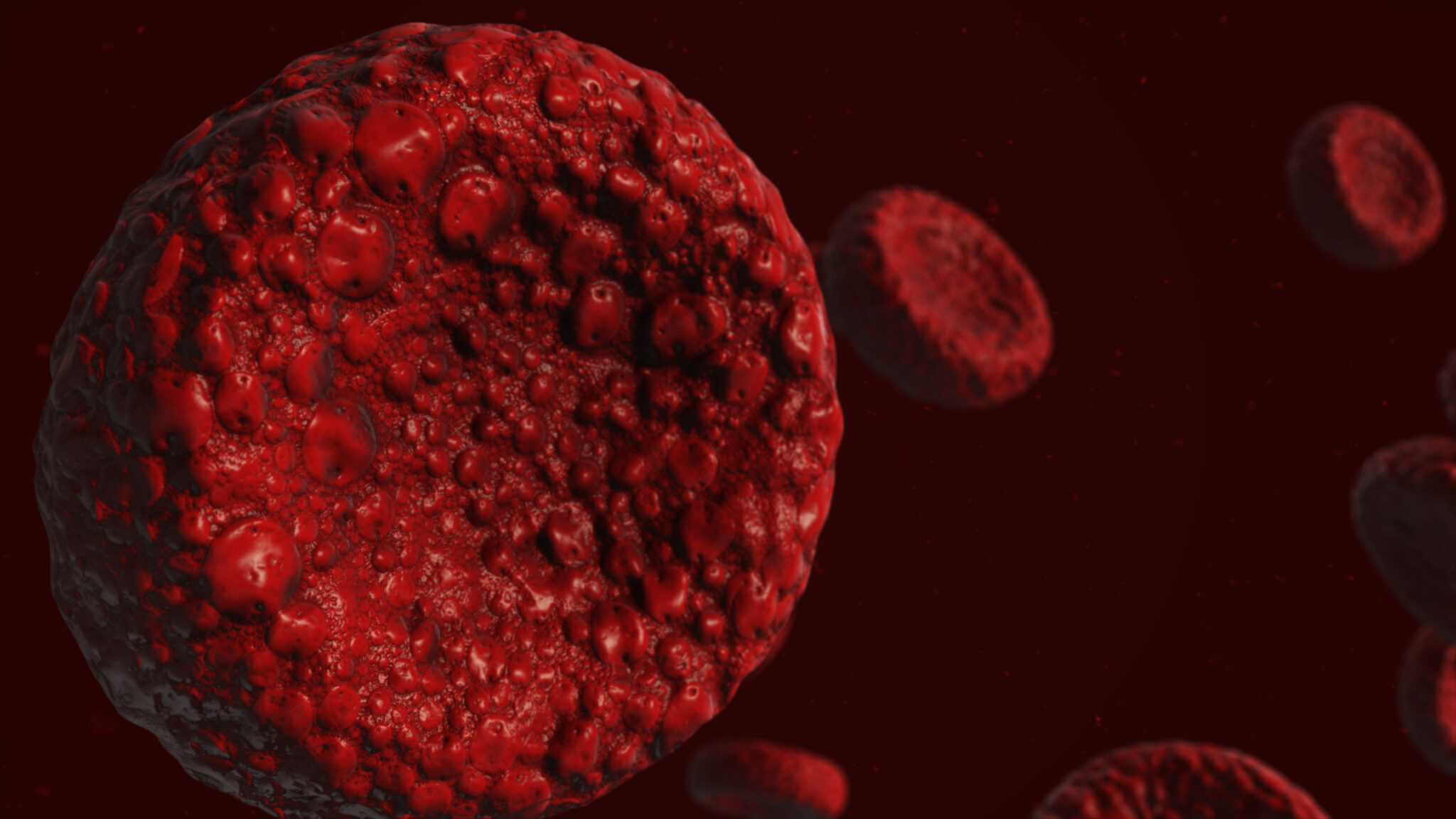 realistic rendering bacteria red colors 1 scaled LIV Hospital