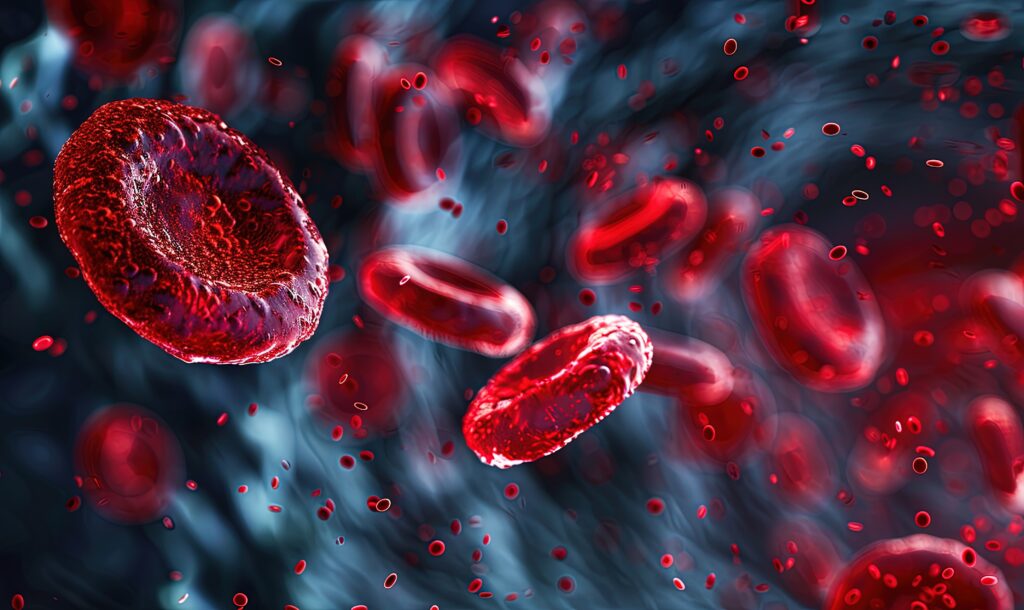 dynamic red blood cells flowing blood plasma 1 LIV Hospital