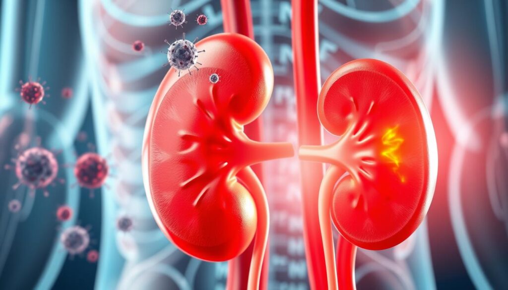 what causes kidney inflammation