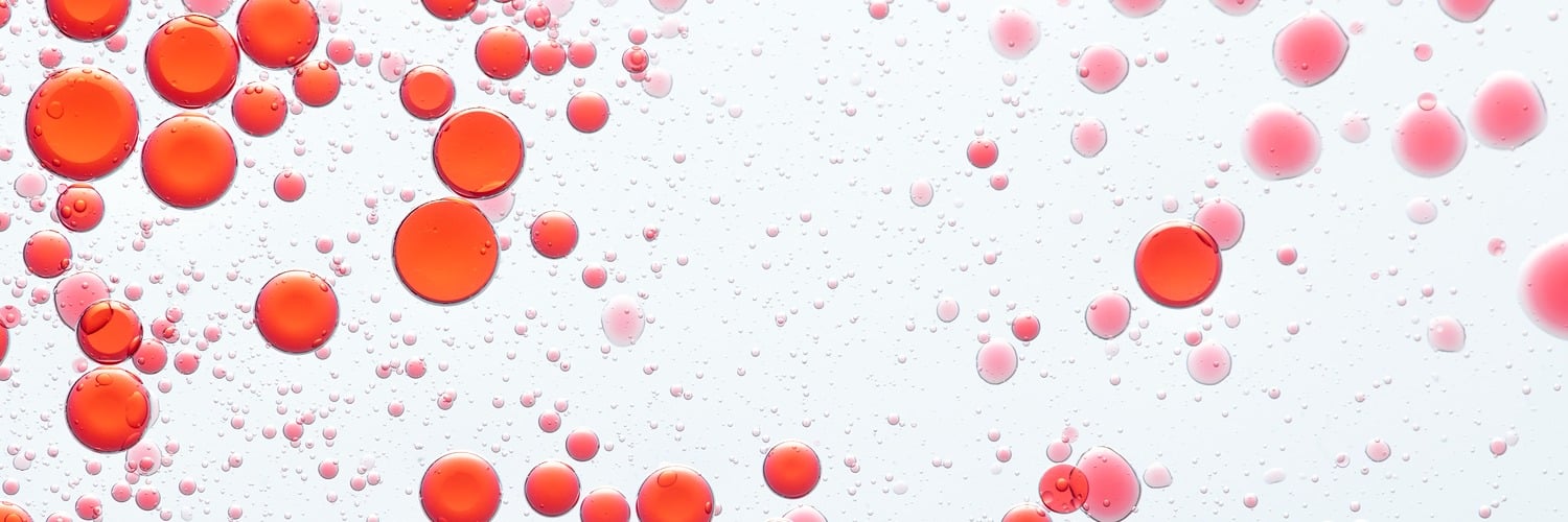 abstract background red oil bubble water wallpaper x banner 1500 500 LIV Hospital