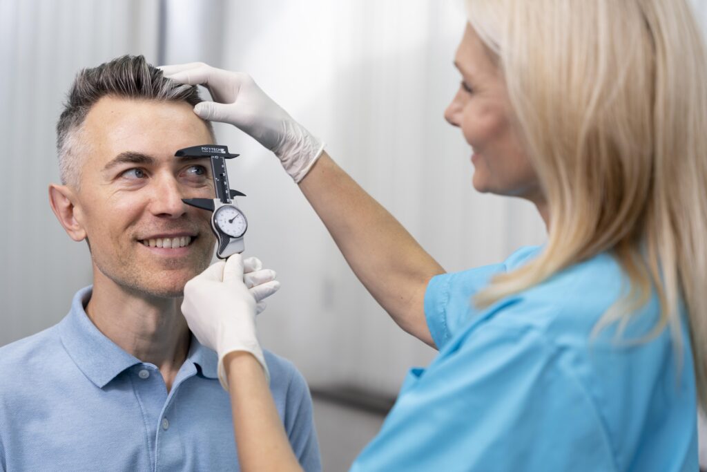 close up smiley doctor patient LIV Hospital