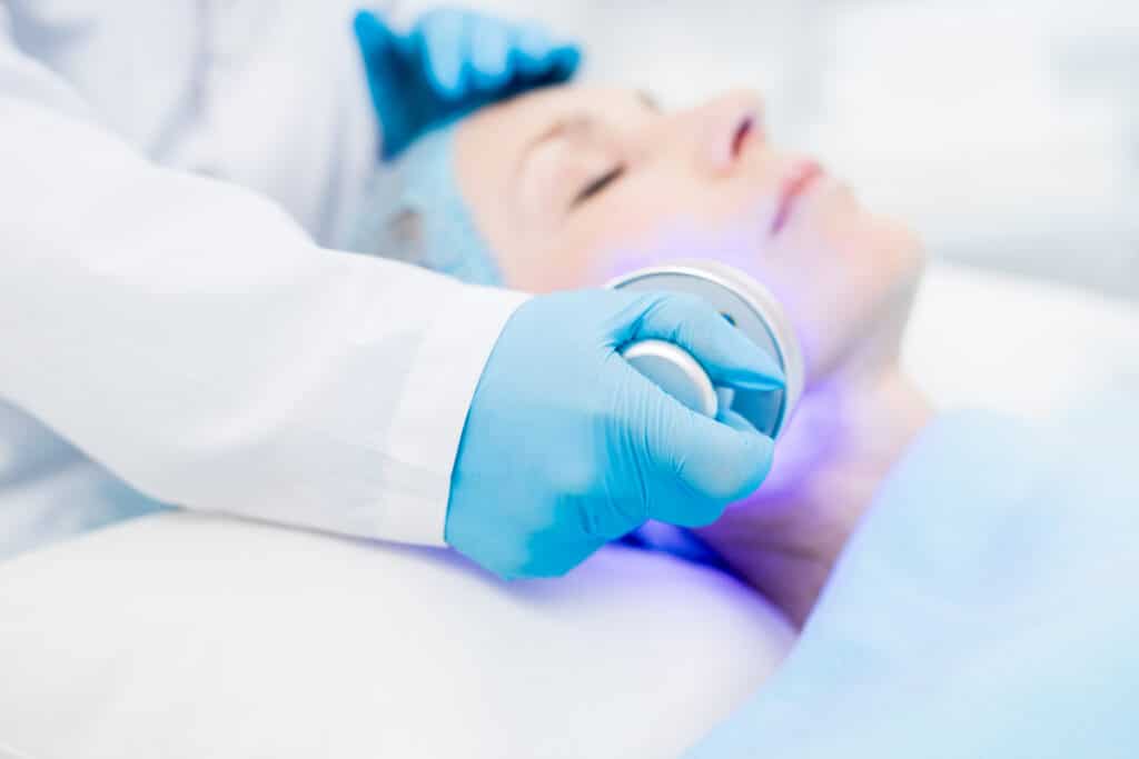beauty care with electric device LIV Hospital