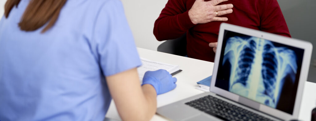 female doctor analyzing patients lung xrays visit 1 LIV Hospital