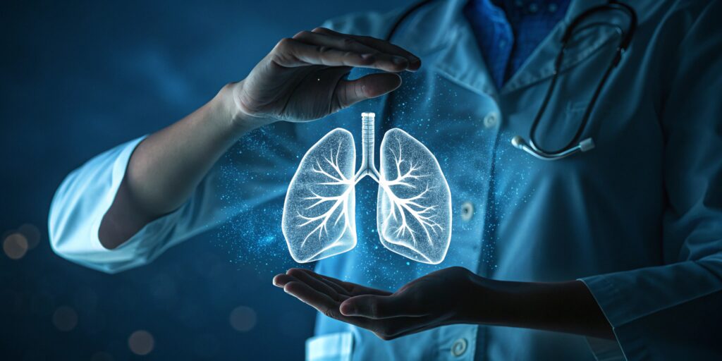 medical illustration human heart with words lungs words healthy healthy LIV Hospital