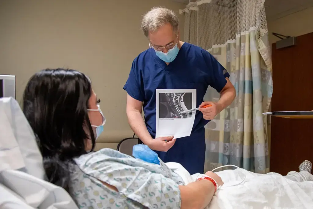 What Causes Ascending Paralysis in Autoimmune Muscle Disease?